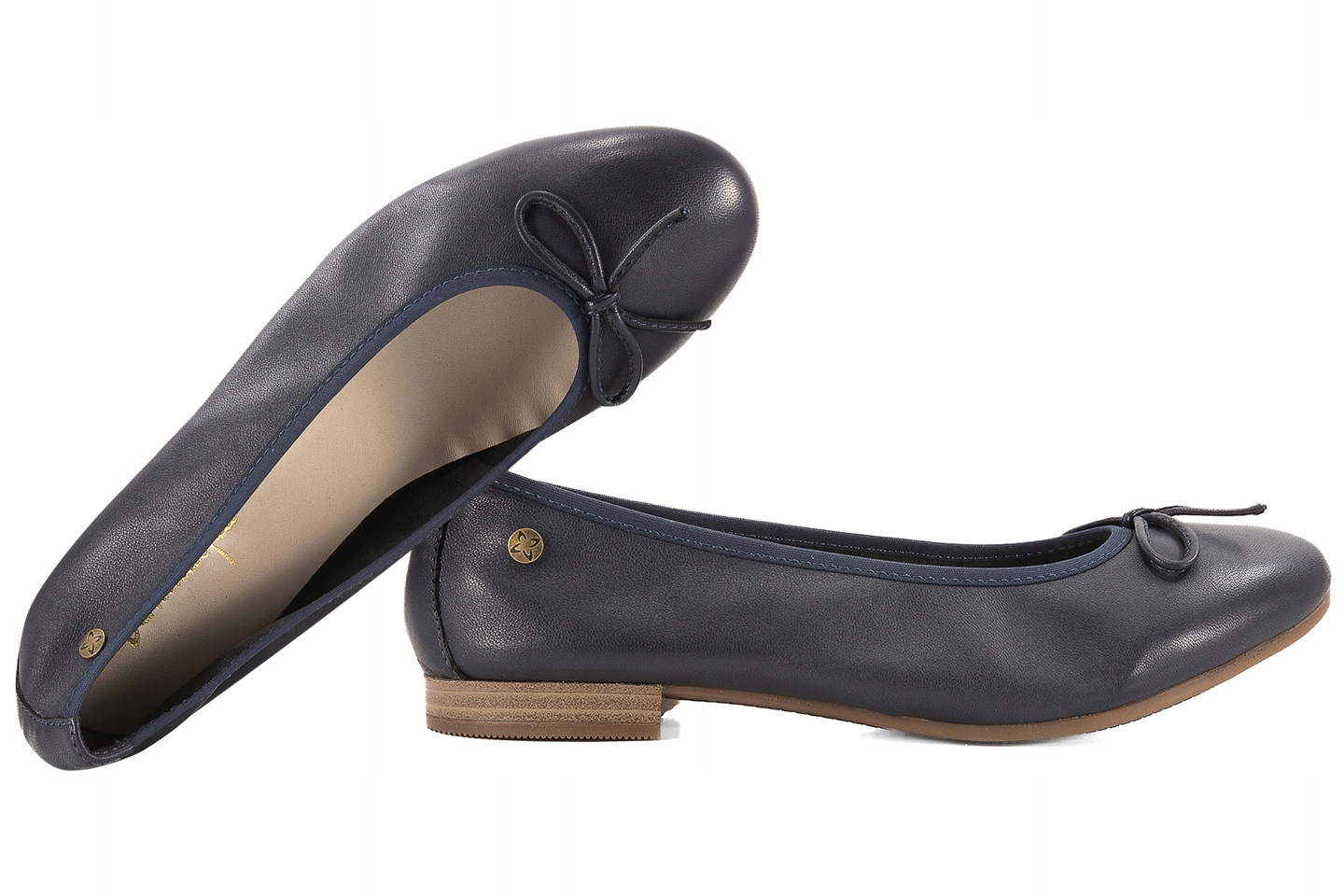 Maciejka P6800-17/00-0 Dámské Baleríny Polobotky Kožené Baleríny 36