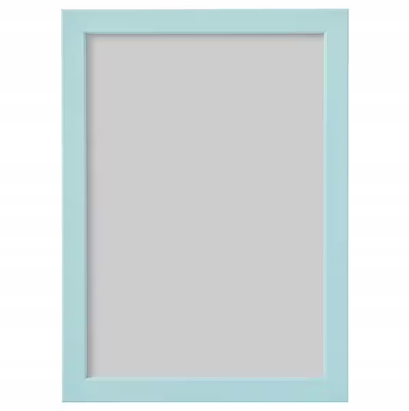 

Ikea ramka na zdjęcia Fiskbo 21x30cm Niebieska