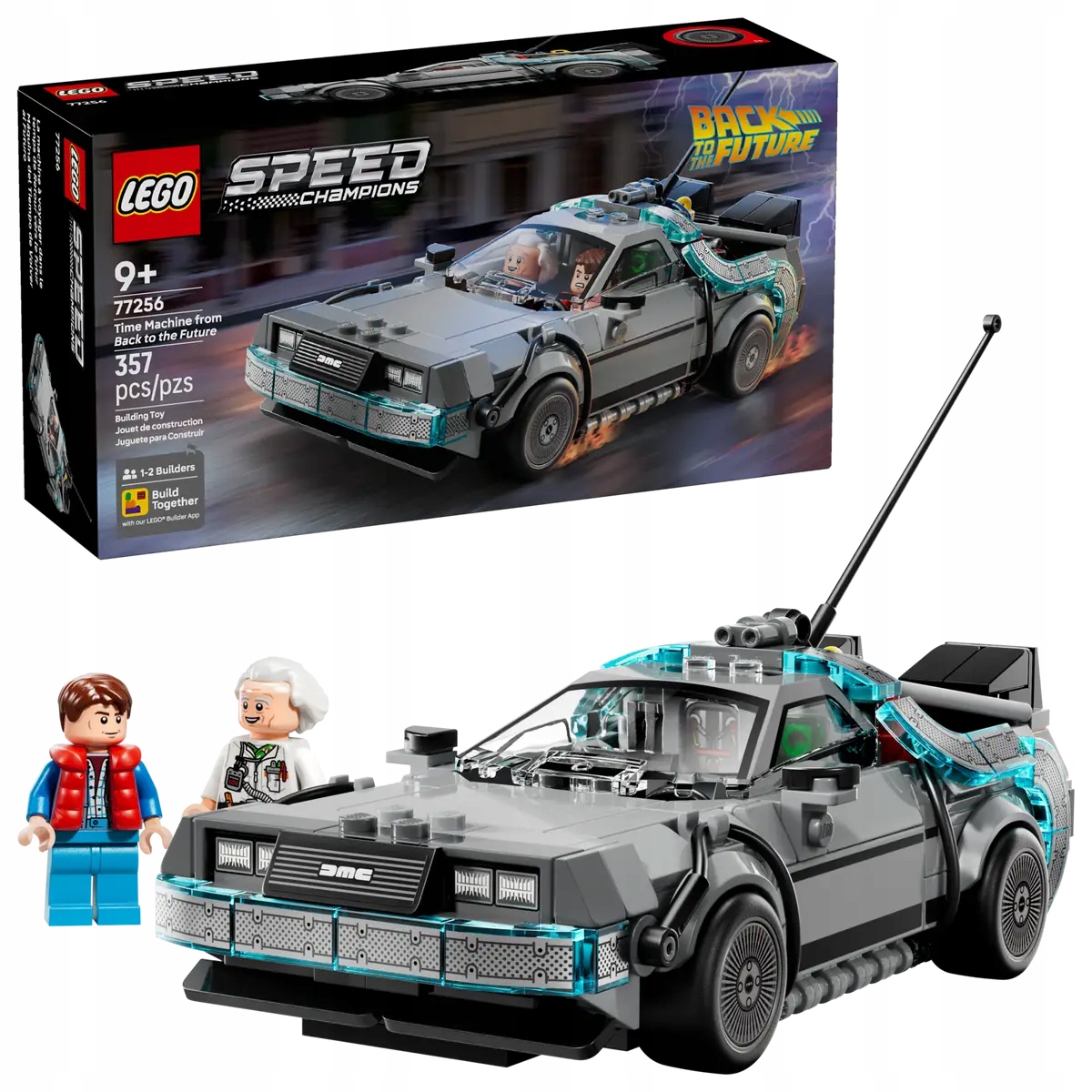 Lego Stroj času z Návratu do budoucnosti 77256 Speed Champions auto
