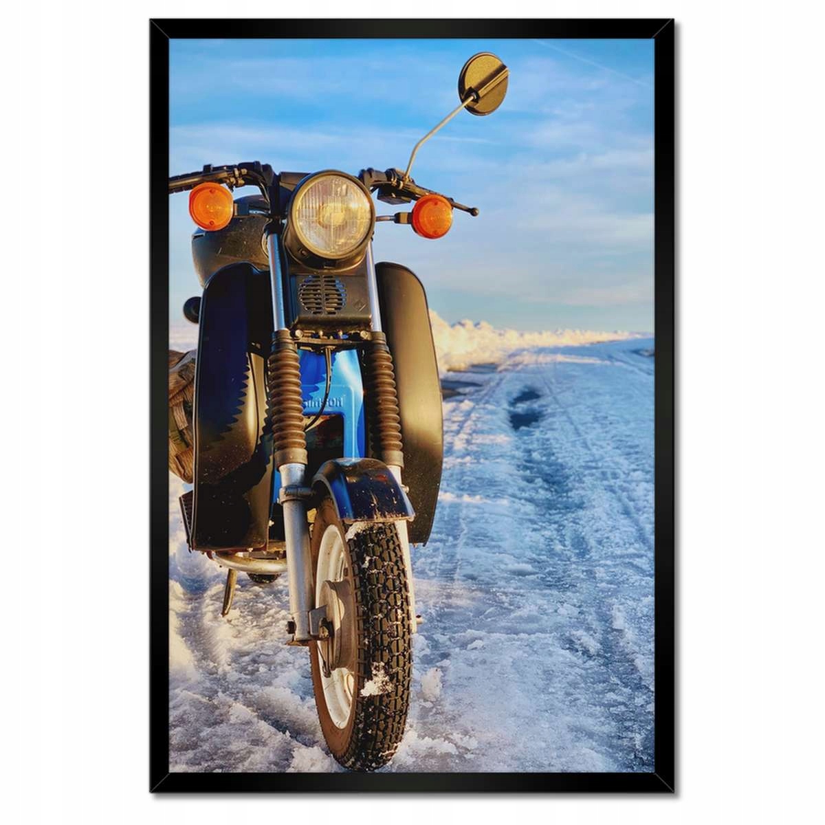 Plakáty v rámu 40x60 motocykl Simson Skútr
