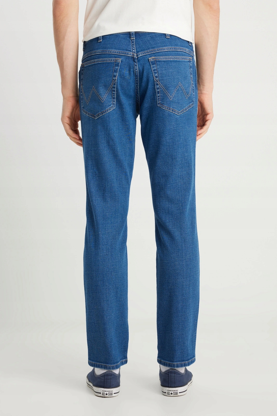 Pánské zúžené džíny Wrangler Texas Slim Light Indigo 112388561 30/32