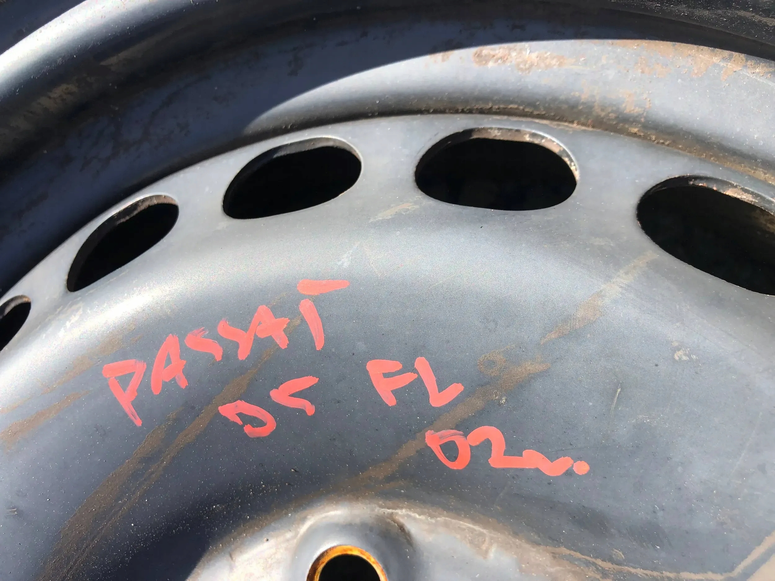 wheel spare 15" VW PASSAT B5 FL 3B0601027D