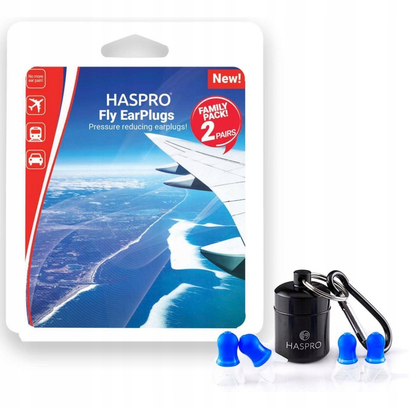 

Haspro Family Pack Zatyczki Wielorazowe 4 szt.