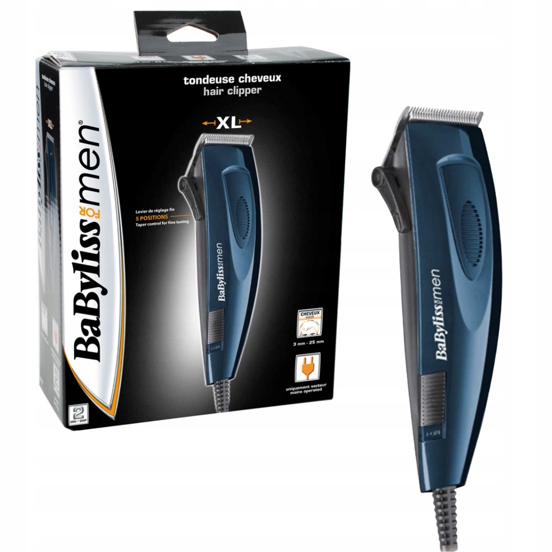 BaByliss E695E Stříhací strojek na vlasy 0,5-25 mm