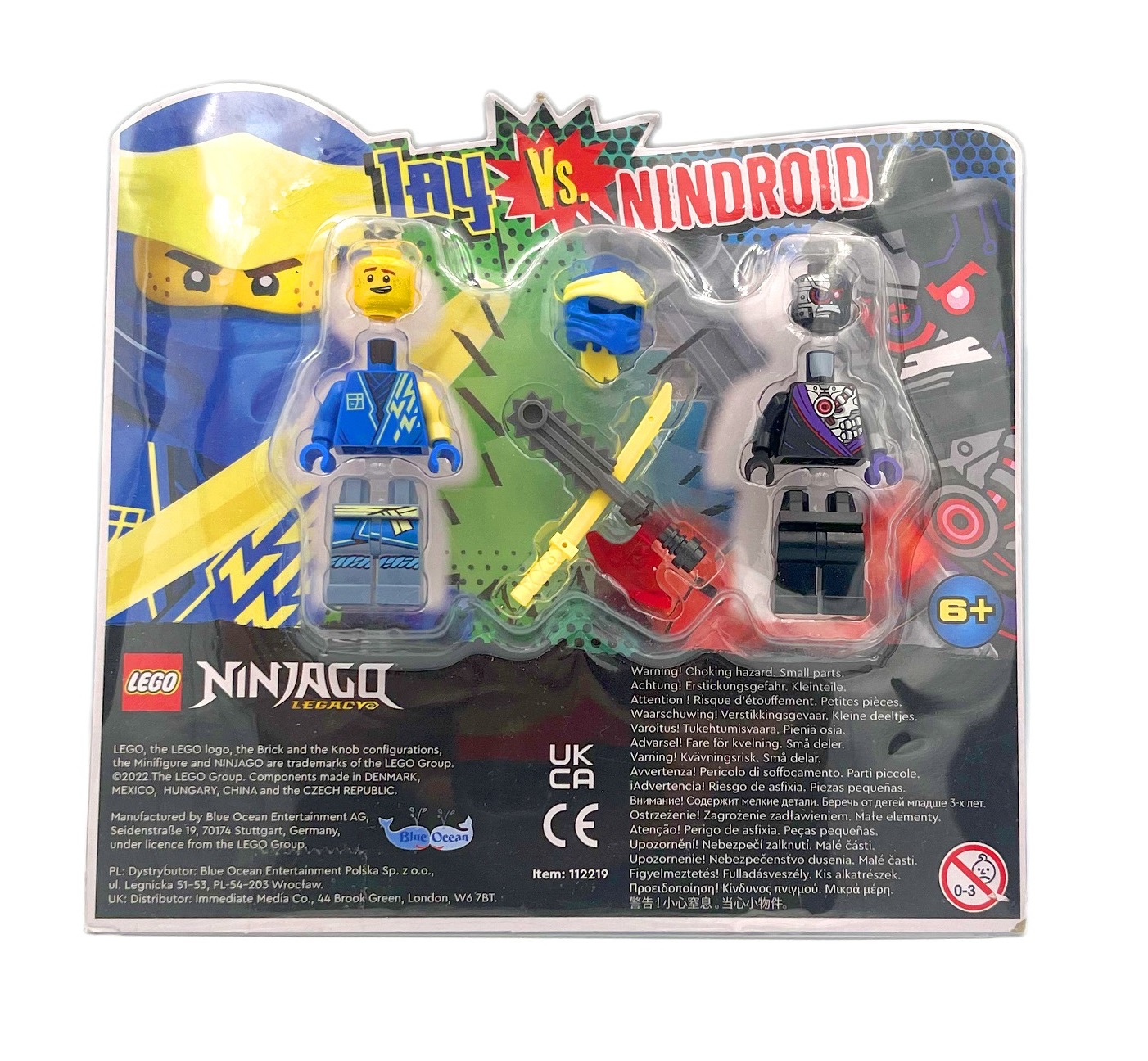 Lego Blister Ninjago Zestaw Jay vs. Nindroid #112219