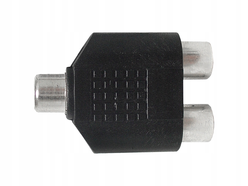 Przejście RCA: gniazdo RCA - 2 gniazda RCA