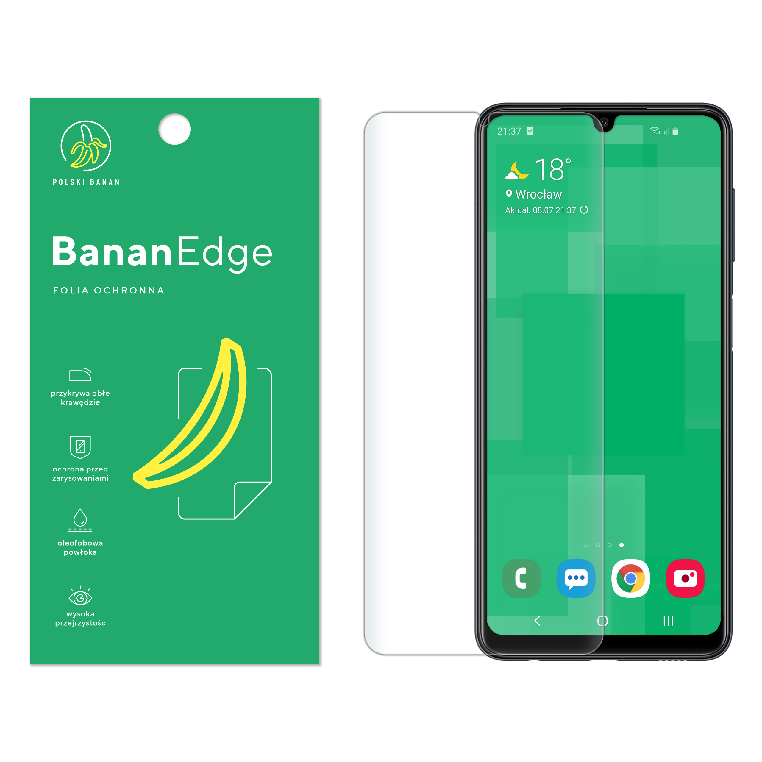 

Folia Ochronna Polski Banan do Samsung A22 4G