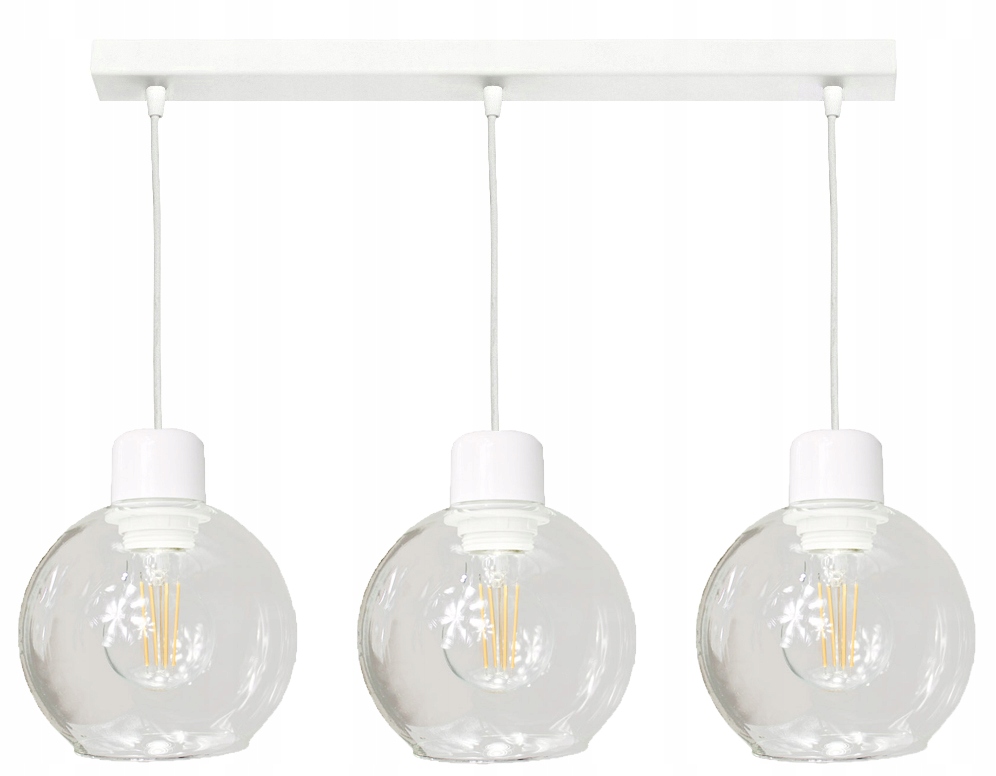 Lustrová závěsná stropní lampa nad stůl Glass stropní lampa do obývacího pokoje