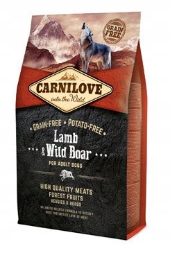 Levně Carnilove Dog Lamb & Wild Boar for Adult 4kg