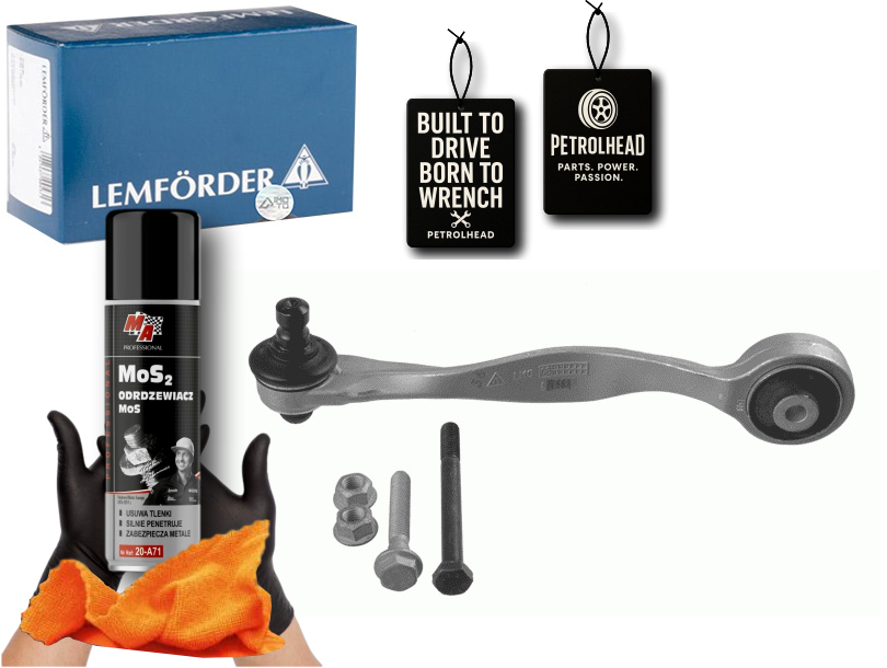 Rameno Odpružení Kola Přední L Horní Zadní 16 MM Aud #Petrolhead Pro+ Kit1
