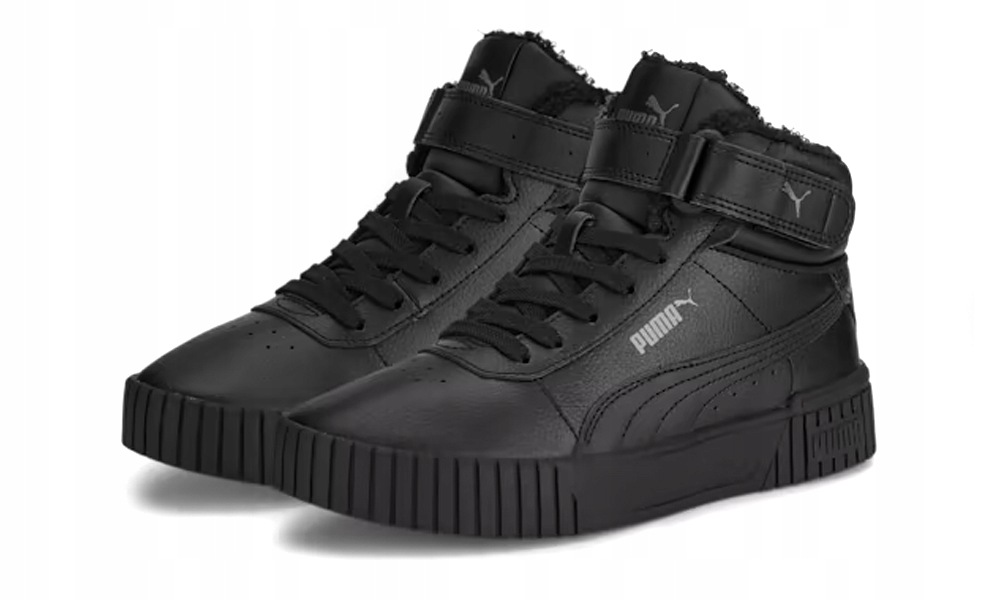 Puma Buty dziecięce Carina 2.0 Mid Winterized czarne 30