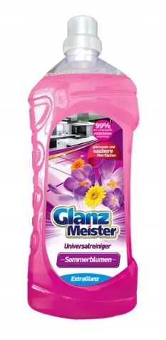 GlanzMeister płyn do mycia podłóg Sommerblumen