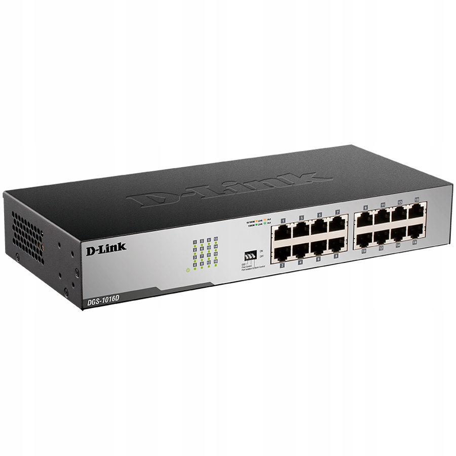 D-Link Switch 16x 10/100/1000 Mbps nespravovaný