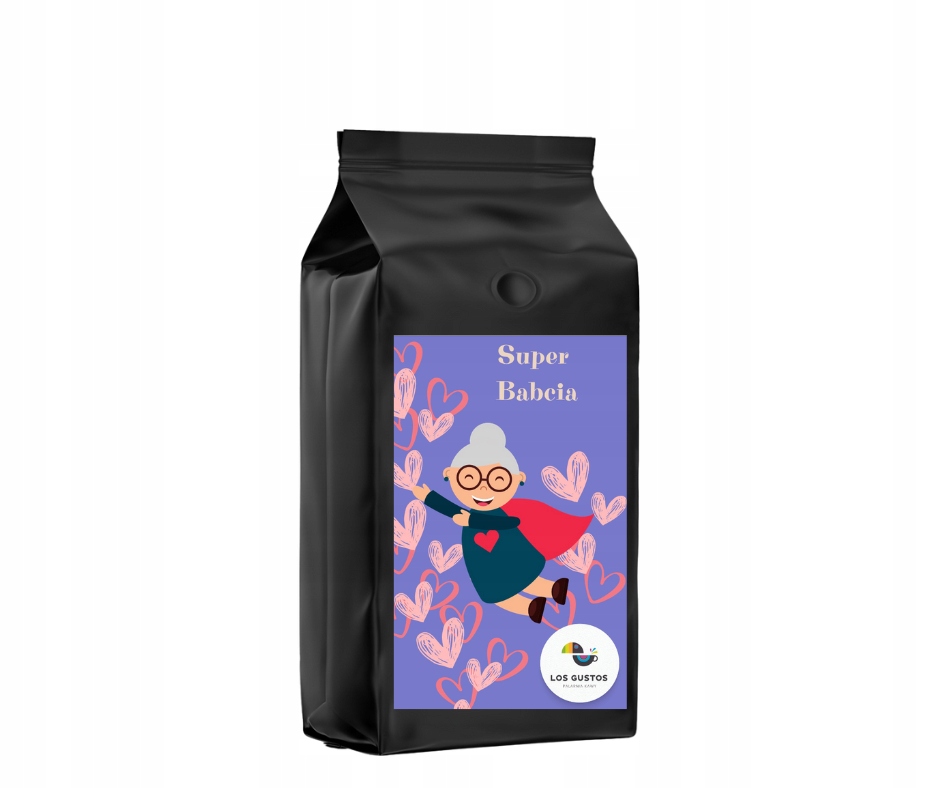 Levně Káva zrnková Brasil Santos Den babiček 1000 g Los Gustos