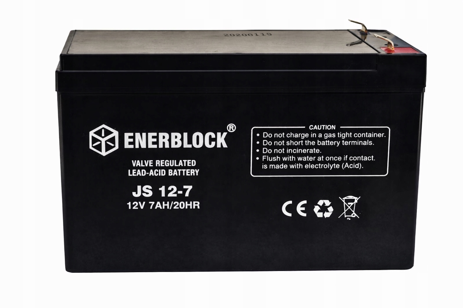 MOCNY AKUMULATOR AGM 12V 7Ah DO ZABAWKI UPS ALARM
