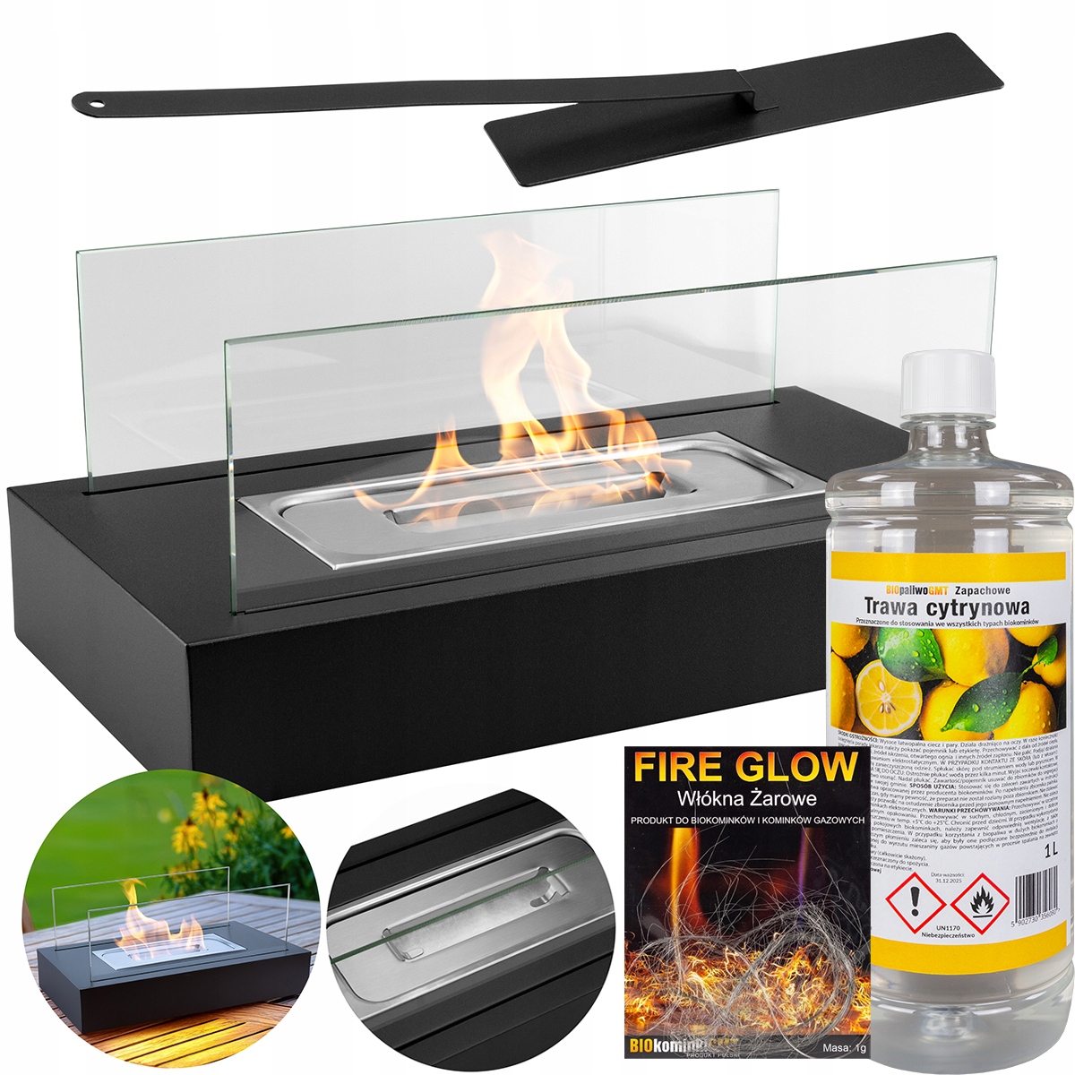 Biokrb Focus Volně Stojící Zahradní na terasa balkon stůl Hotový Set