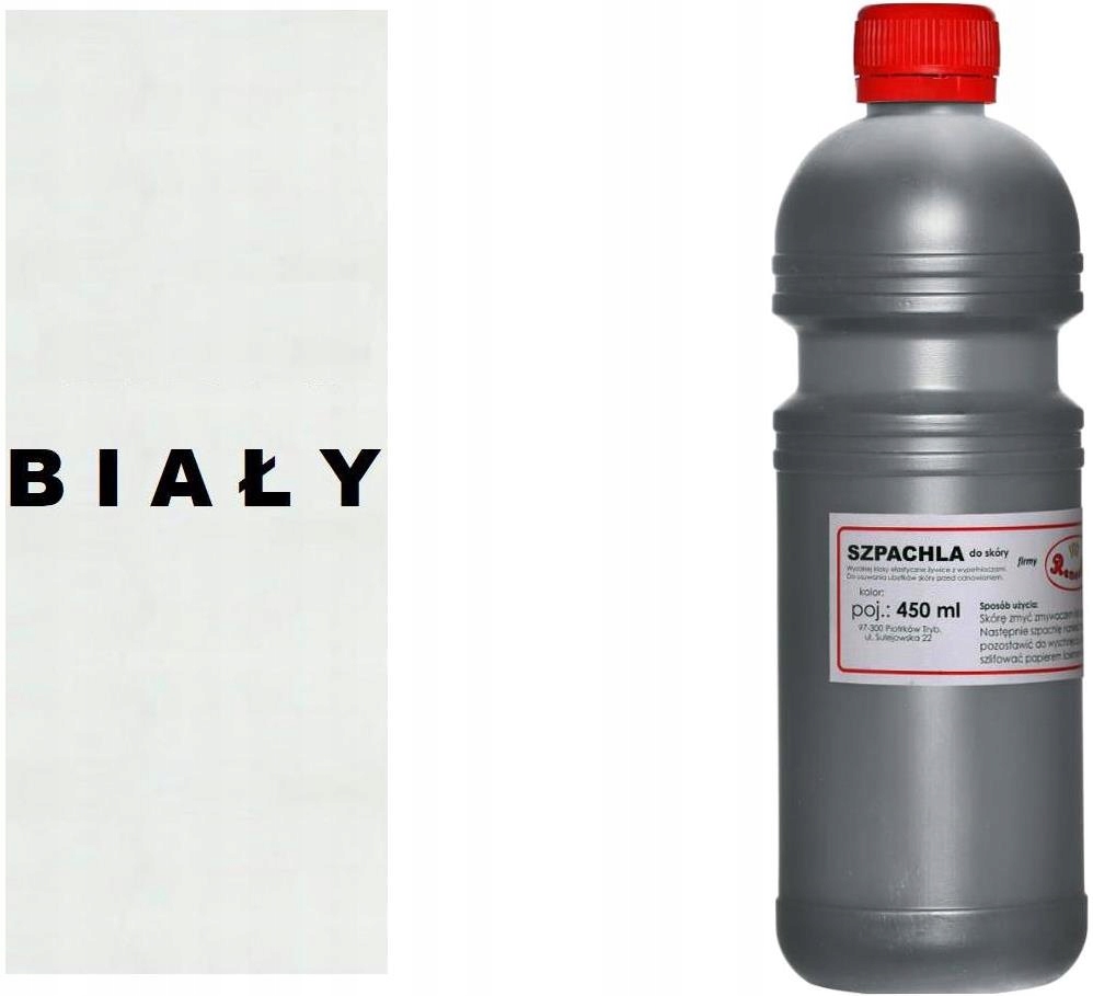 Bílá Tekutá kůže na opravu Rysek Praskliny kůže Špachtle Pryskyřice