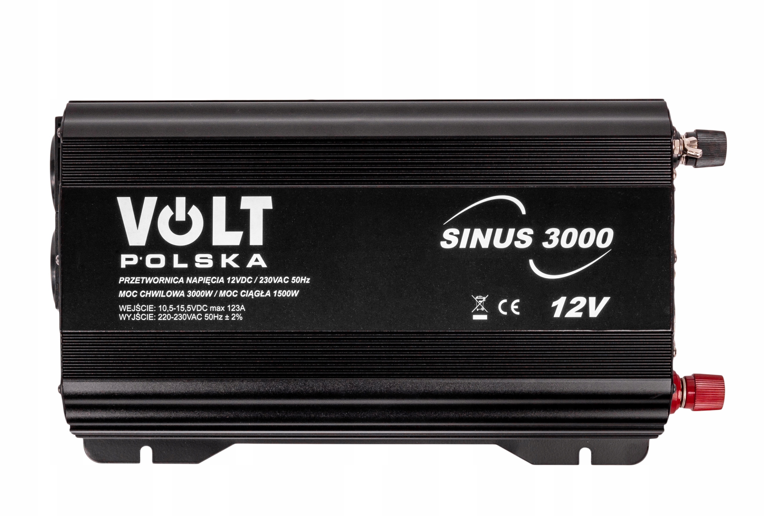PRZETWORNICA PRADU NAPIECIA SINUS 12V 230V 3000W Net power 1500 W