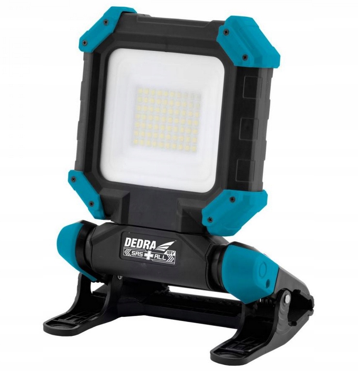 DEDRA СВІТЛОДІОДНИЙ ПРОЖЕКТОР АКУМУЛЯТОРНА БУДІВЕЛЬНА ЛАМПА
