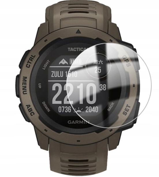 Szkło hartowane 9H do Garmin Instinct/ Solar/ Tactical