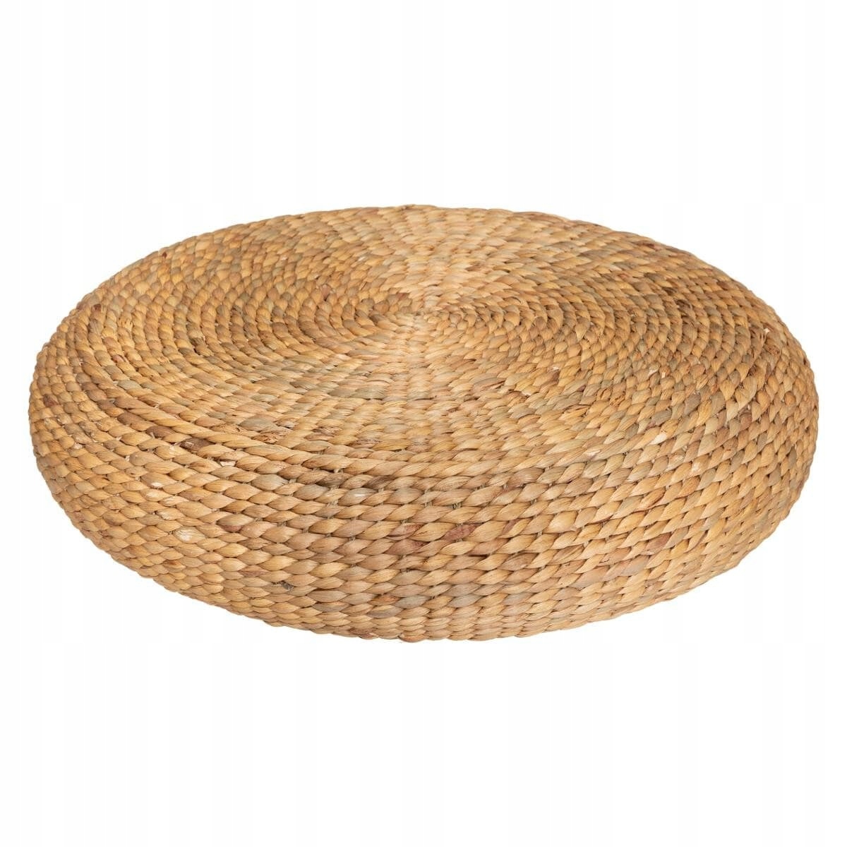 Taburet z proutí pletená stylová Boho velká průměr 55 cm