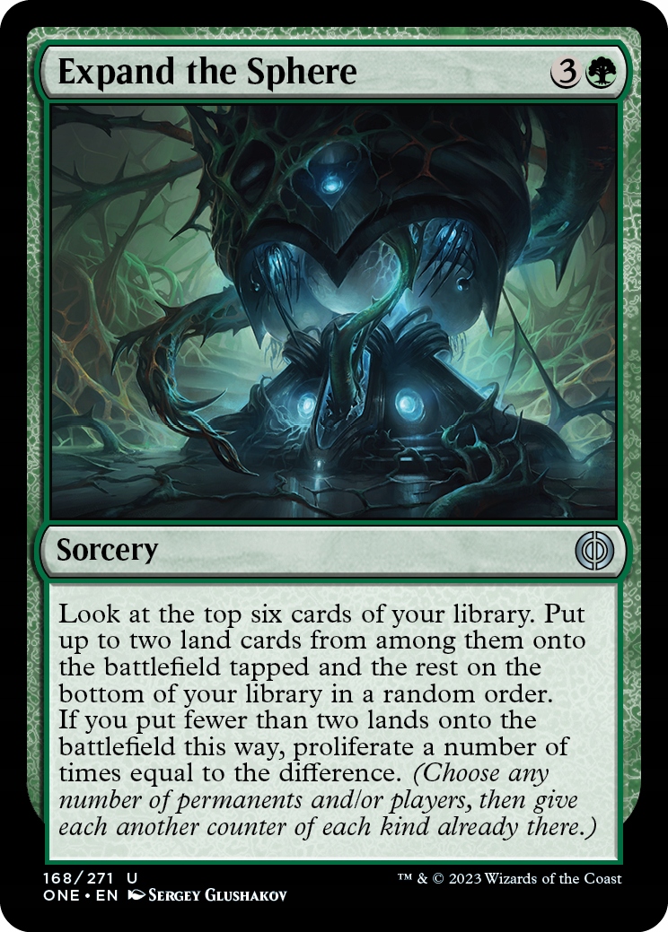 Mtg 2x Expand the Sphere (u)