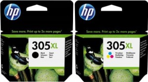 Inkoust Hp 305 3YM62AE 3YM63AE Cmyk Originální sada 2320 2330 2331 2710 2722