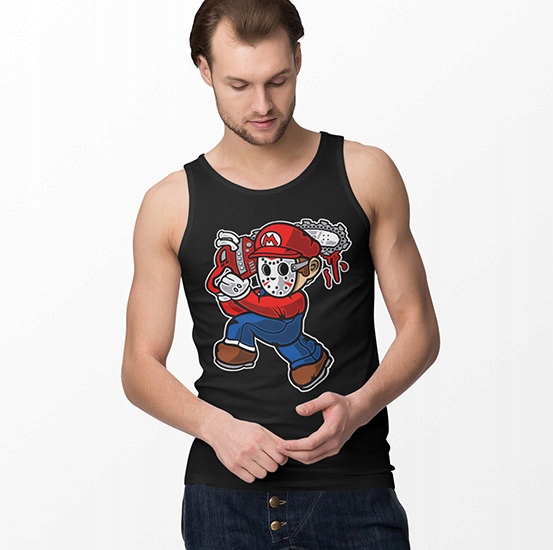 TANK TOP FILMOWE MARIO MASSACRE