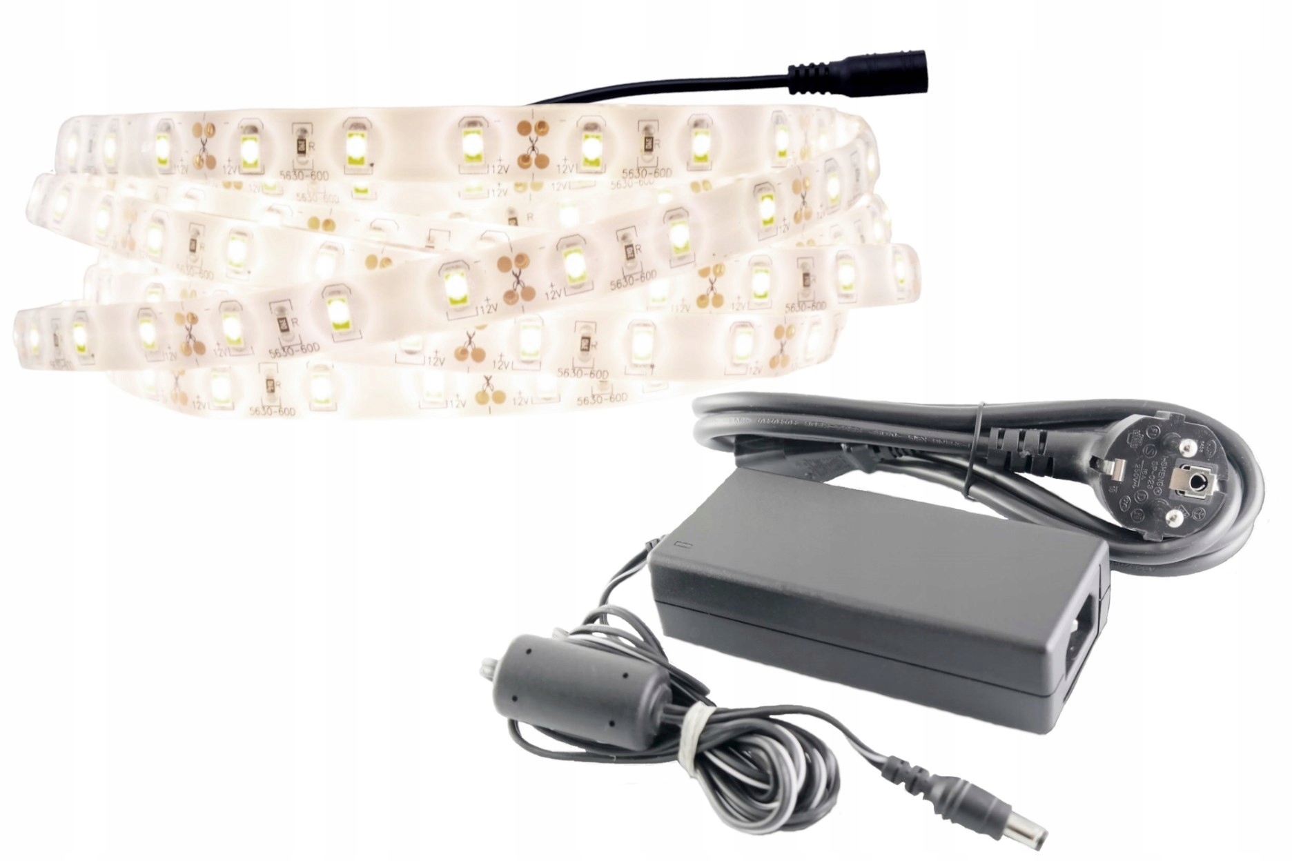 

Zestaw taśma Led 5630 IP65 neutralna do mebli 2,5m
