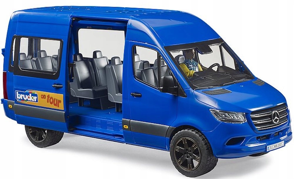 BRUDER 02681 MERCEDES BENZ SPRINTER BUS Z FIGURKĄ EAN (GTIN) 4001702026813