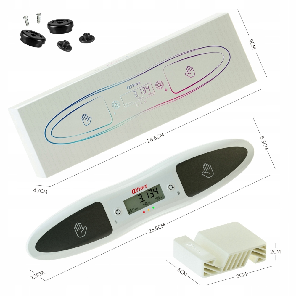 STOPER BLUETOOTH DO UKŁADANIA KOSTKI TIMER ZABAWKA PREZENT BT QY SMART Stan opakowania oryginalne