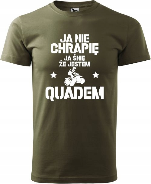 

Śmieszna koszulka Quady Ja nie chrapię