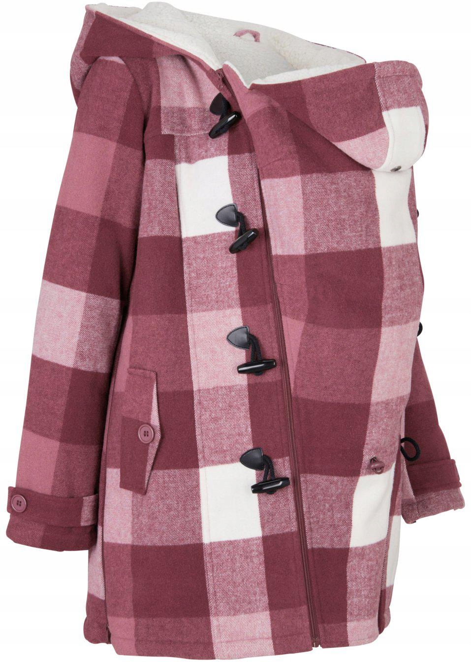 kux CIĄŻOWA Z NIEMOWLĘCA WSTAWKĄ KURTKA 40