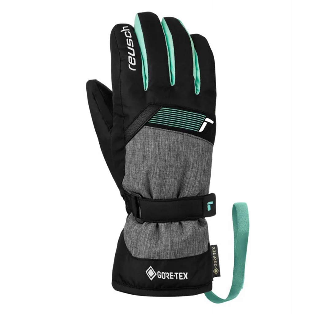Rękawice Reusch Flash Gore-Tex Junior Turkusowe roz. 5,5