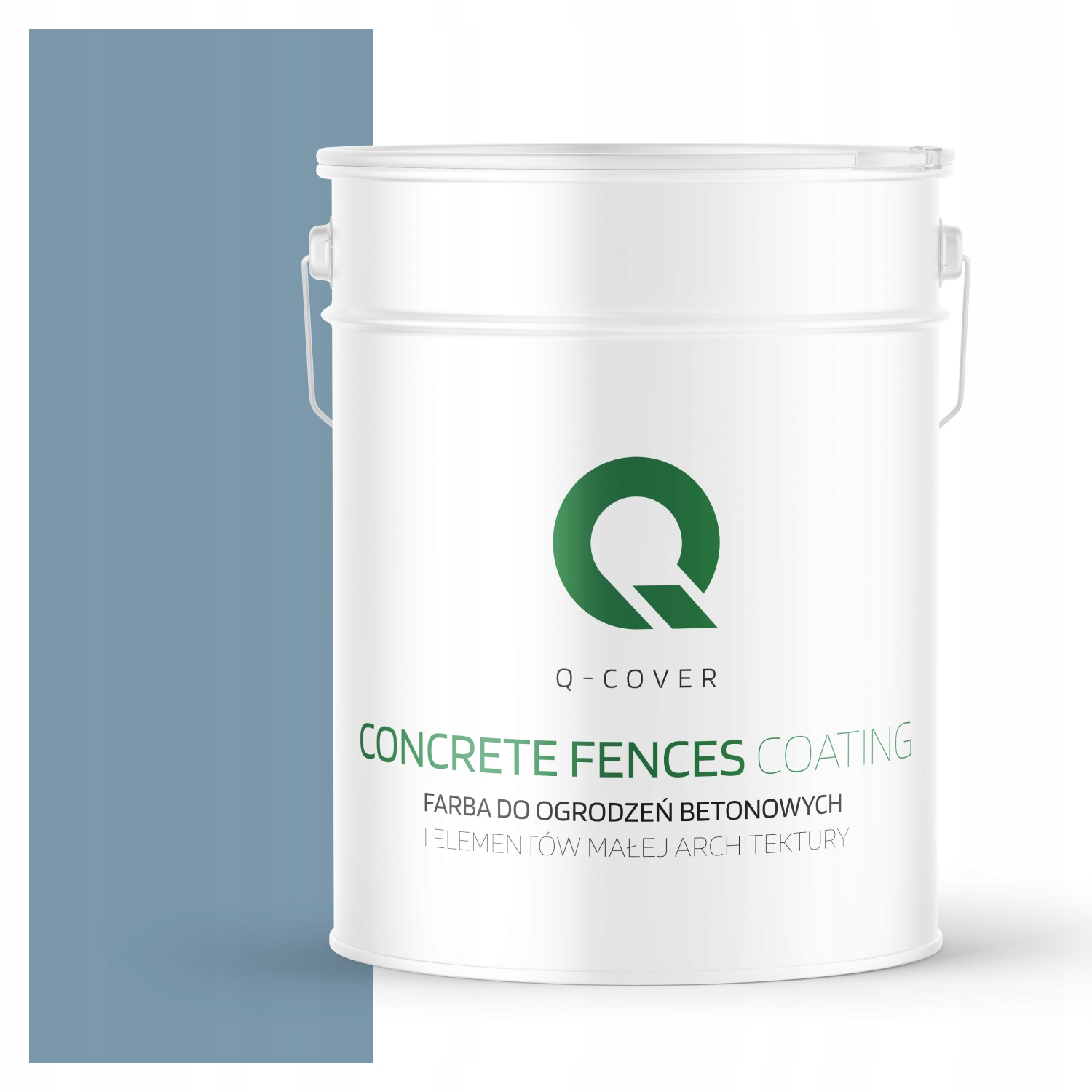 Farba Na Maľovanie Plotov Betónovej Farby Modrá F126 10L
