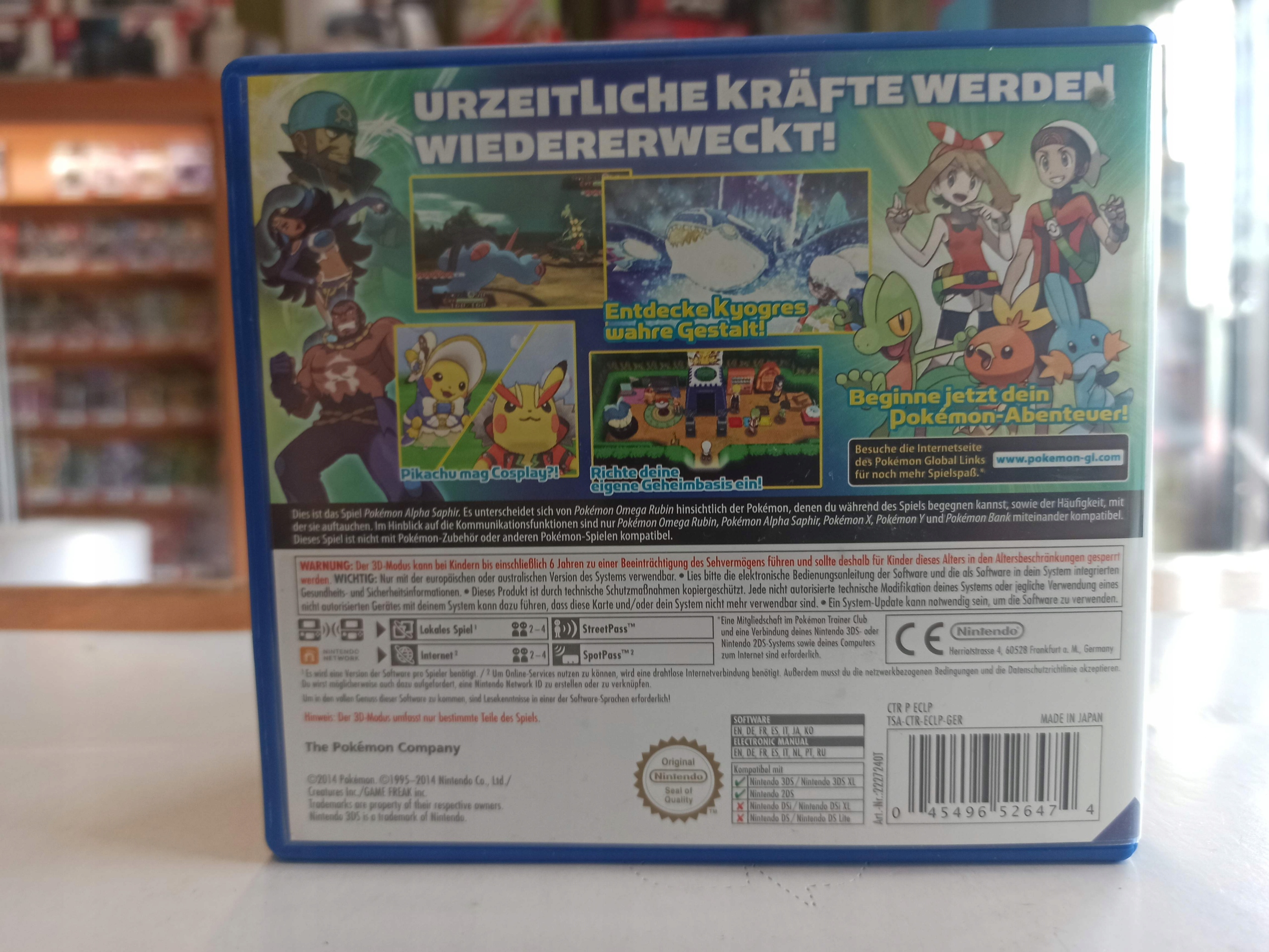 POKEMON ALPHA SAPPHIRE [3DS] Producent Nintendo