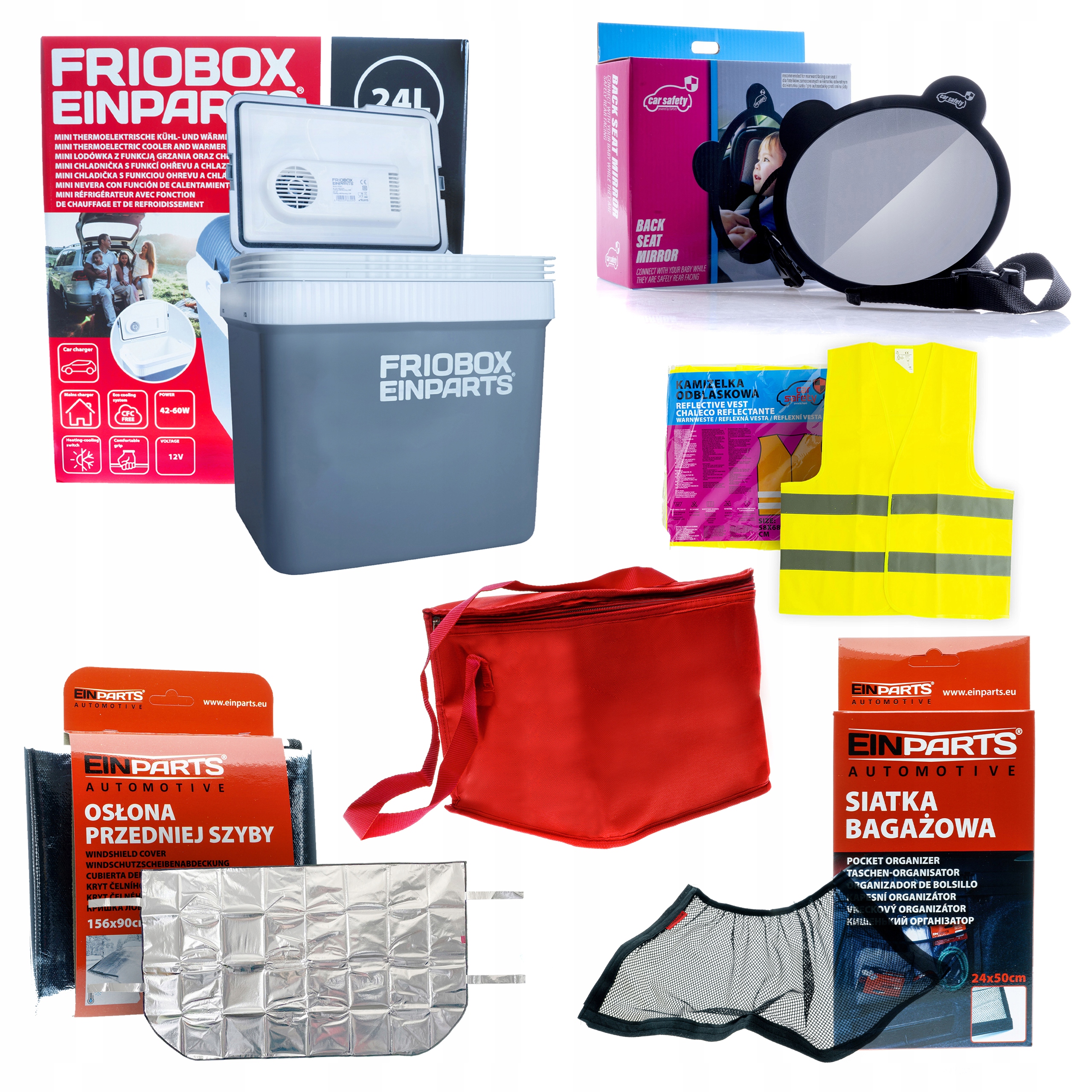 Sada Lednice Auta Dětské Zrcátko Termotaška Akcesoria