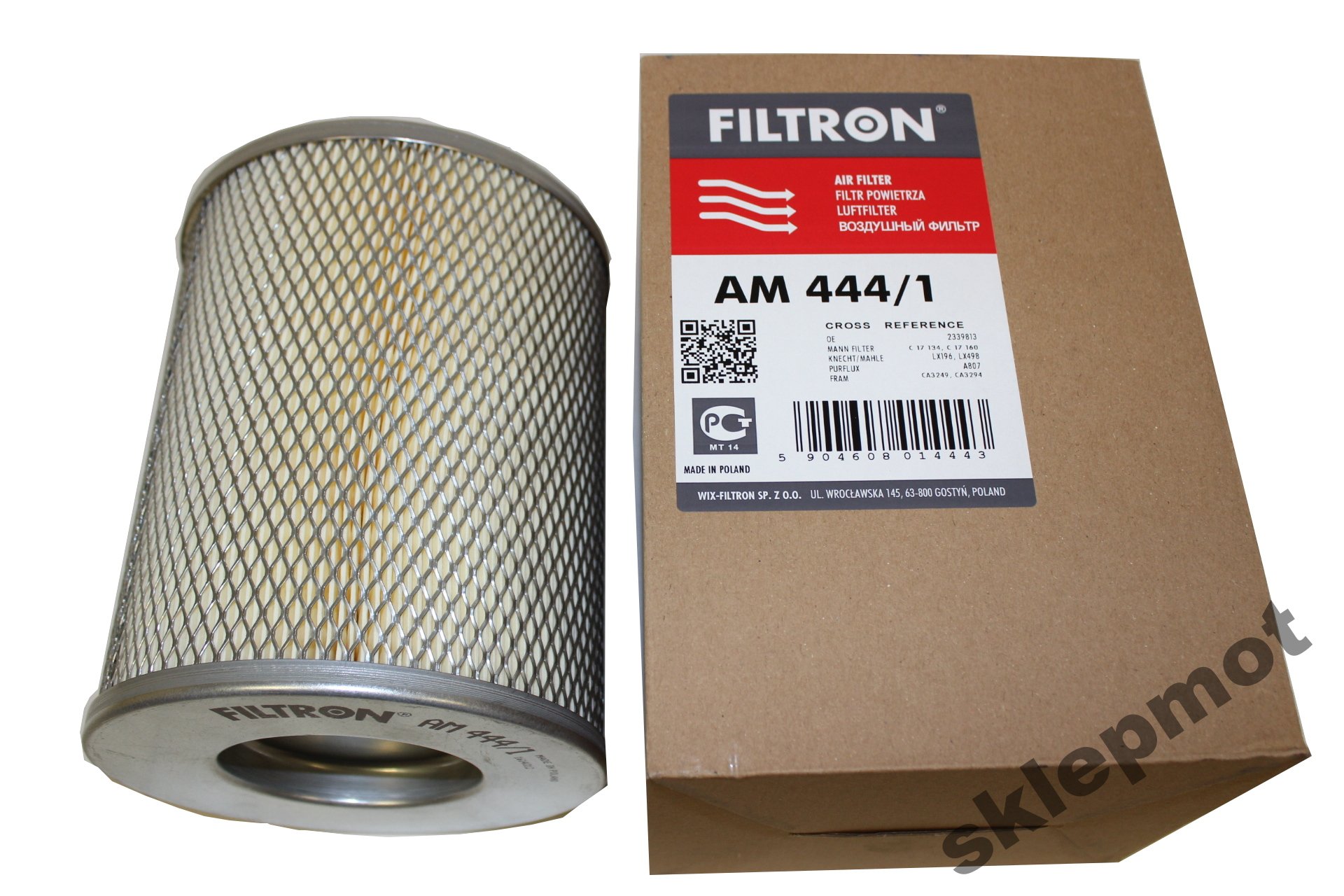 Luftfilter FILTRON AM444/1