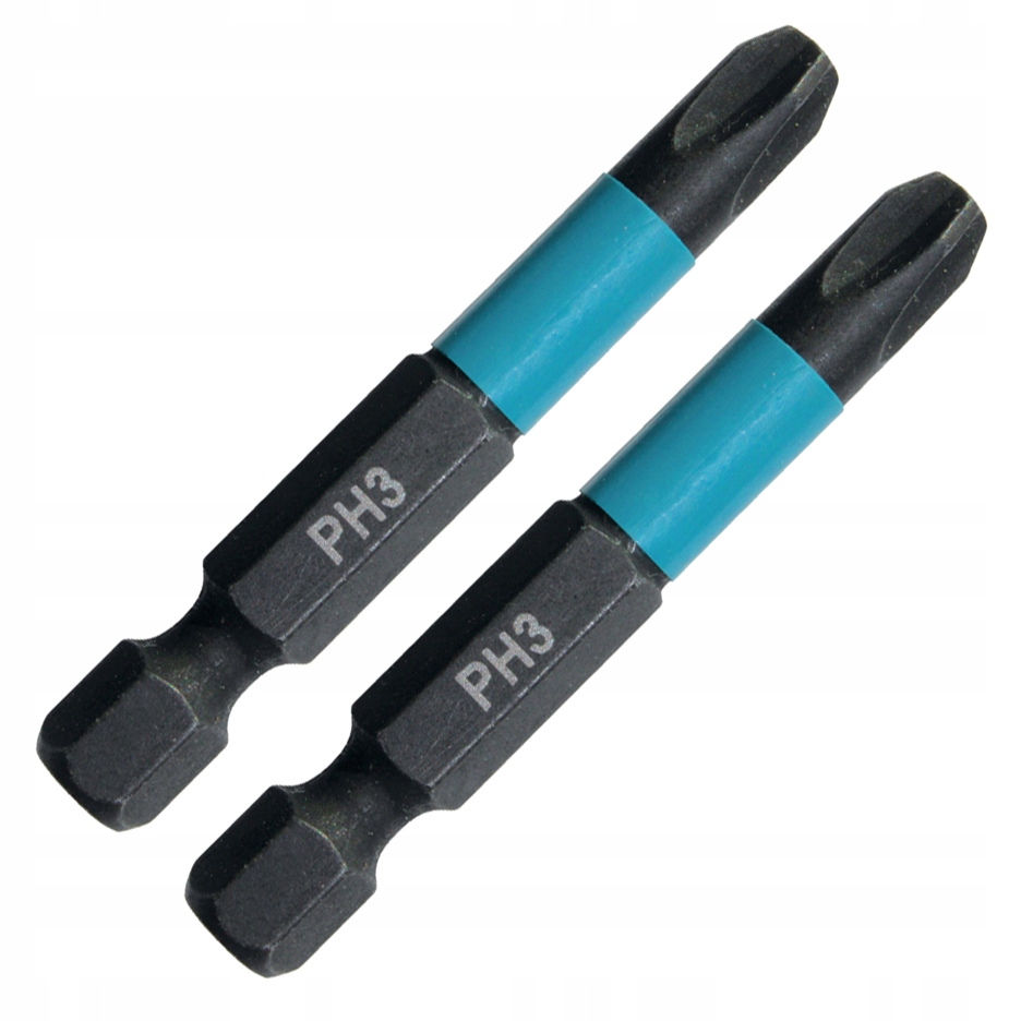 

2SZT Końcówki Bity Udarowe PH3 50mm B-63731 Makita