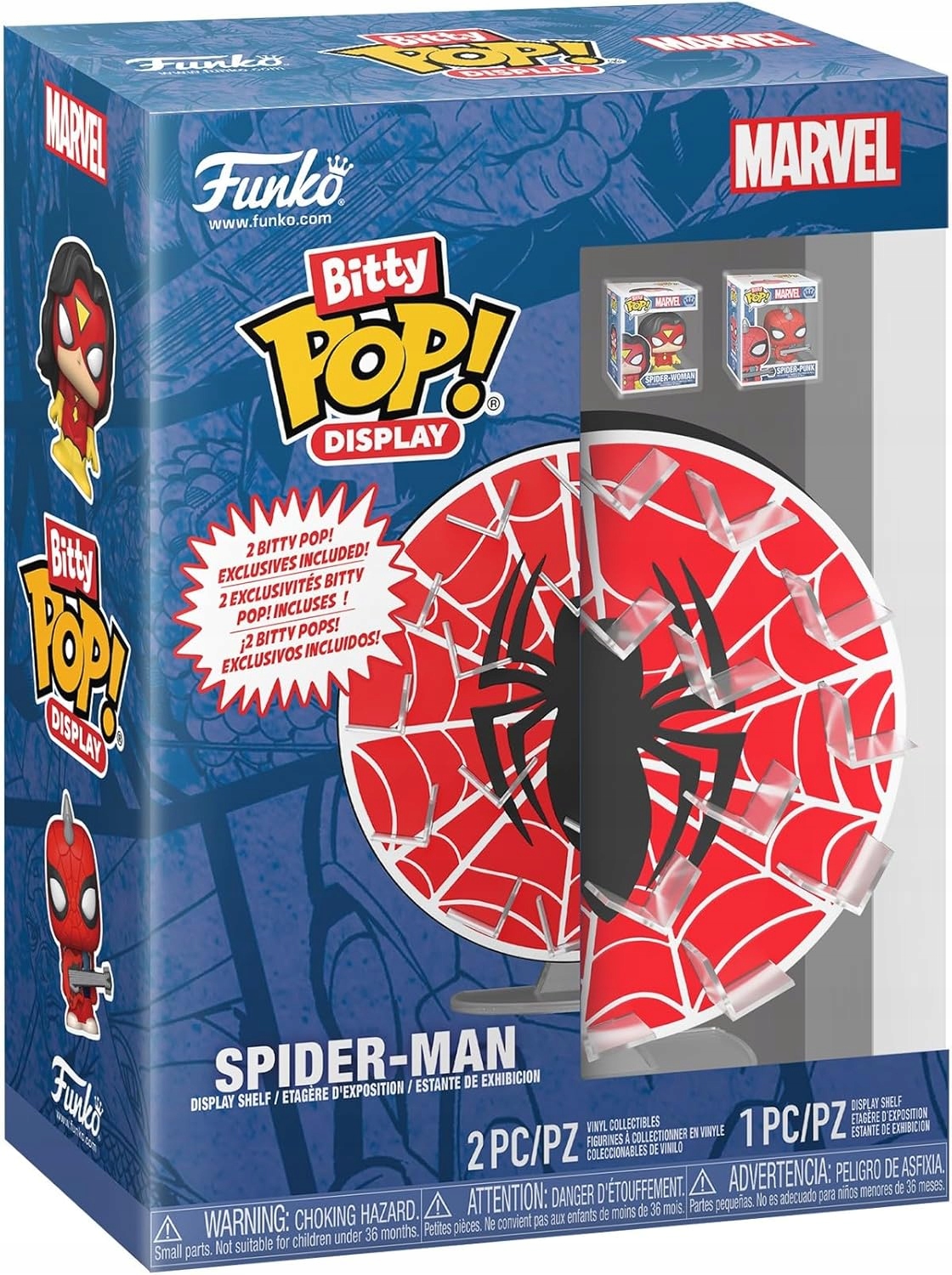 Funko Pop! Pbitty Display Spider-Man Web Expozitor Police