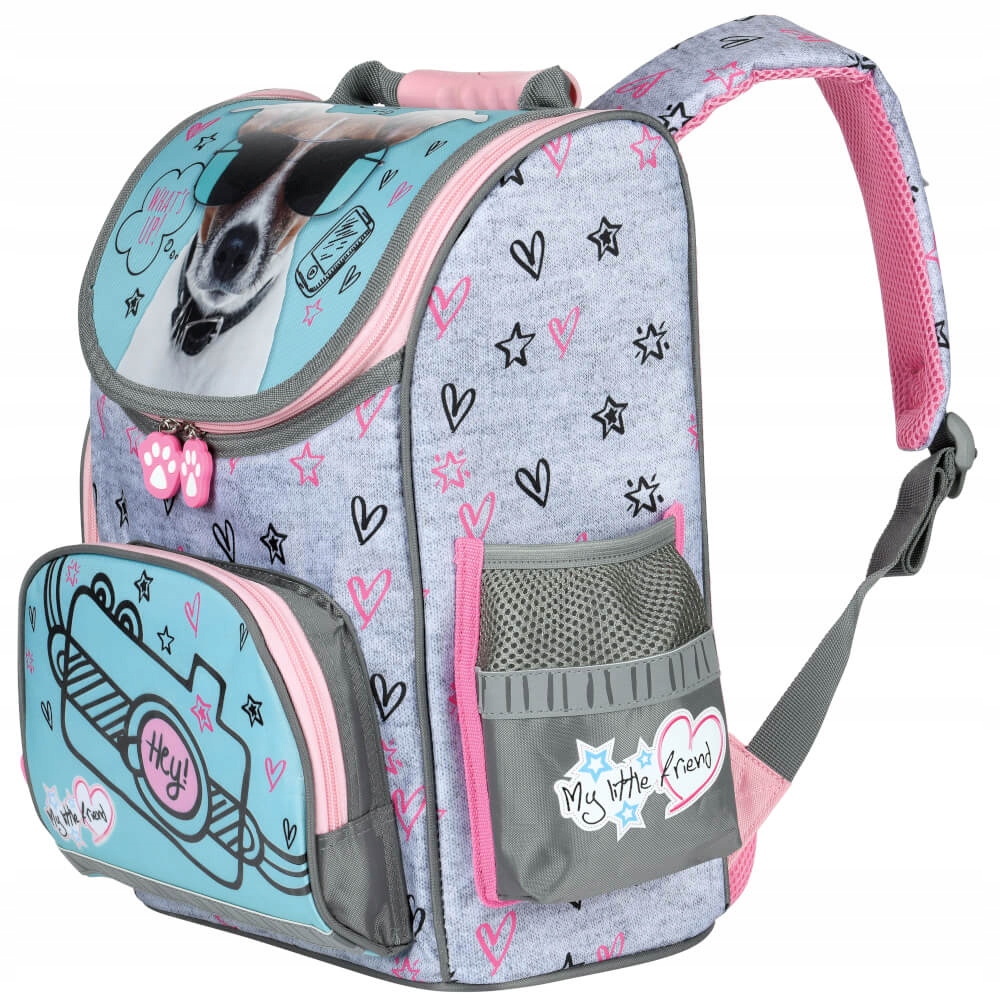 Tornister szkolny jednokomorowy 14l PIES St. Majewski 8566 Marka St. Majewski