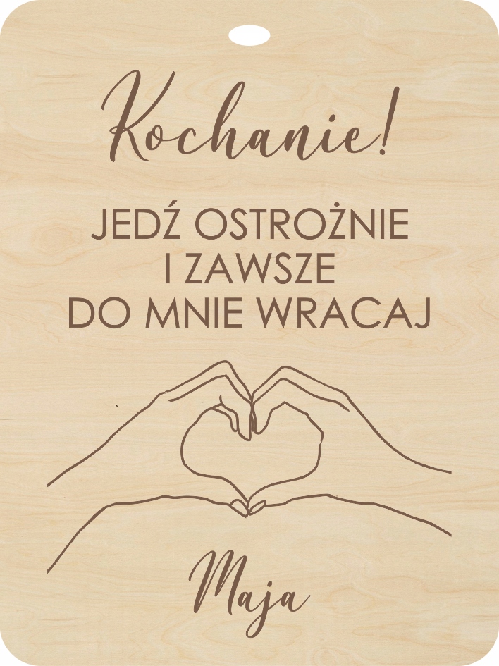 Zawieszka na walentynki dla niego chłopaka dziewczyny męża żony