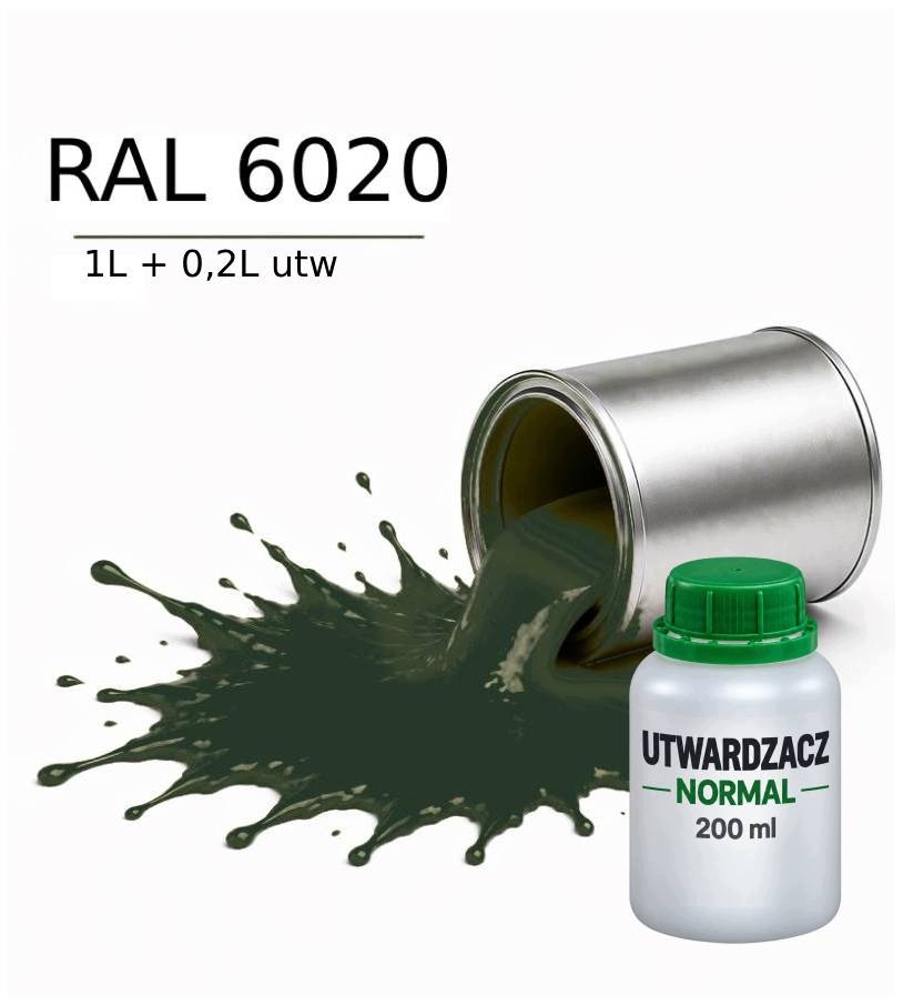 Valspar Ral 6020 Barva Dtm Základní Nátěr Polyuretanová 2K Polomat 1L Utw. 0