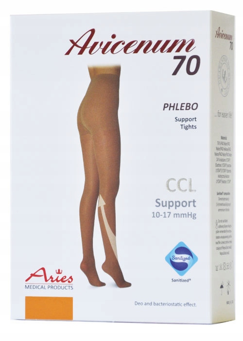 

Aries Avicenum 70 rajstopy uciskowe profilaktyczne