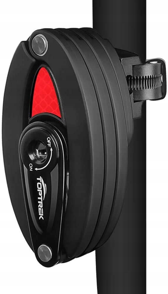 Zabezpieczenie rowerowe zapięcie składane Toptrek U0111