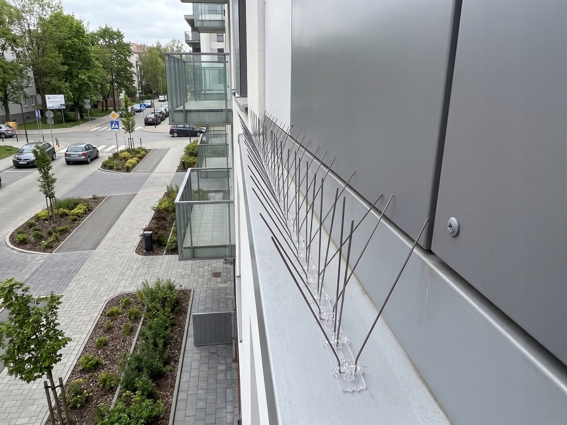 MADÁRRIASZTÓ TÜSKE ROZSDAMENTES GALAMBOK MADARAK ELLEN 3 SOROS U2 Fajta tüskék