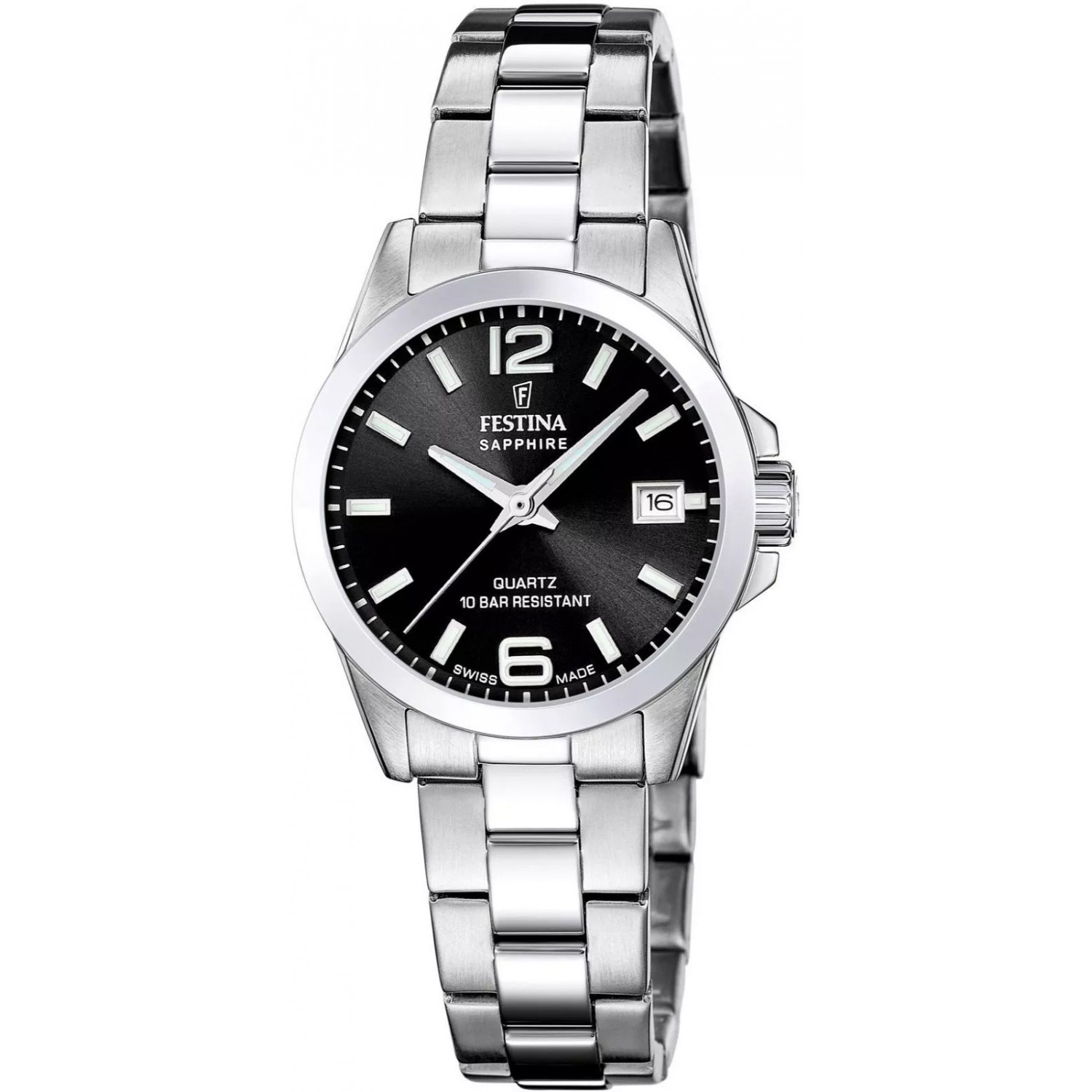 Dámské hodinky Festina F20049-6 stříbrné