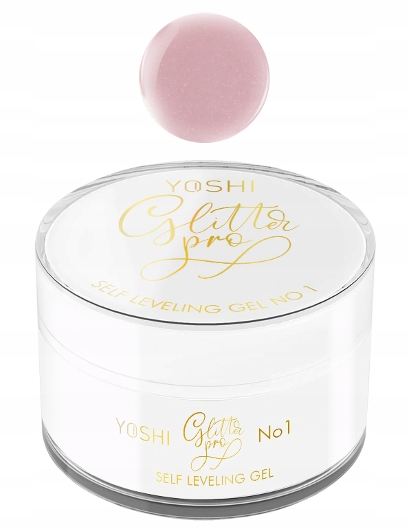 Gel Yoshi Glitter Pro Gel Uv No1 50 ml