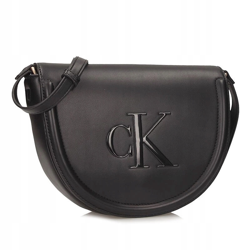 Originální kabelka přes rameno Calvin Klein LV04F3221G UB1 Raised Saddle Crossbody