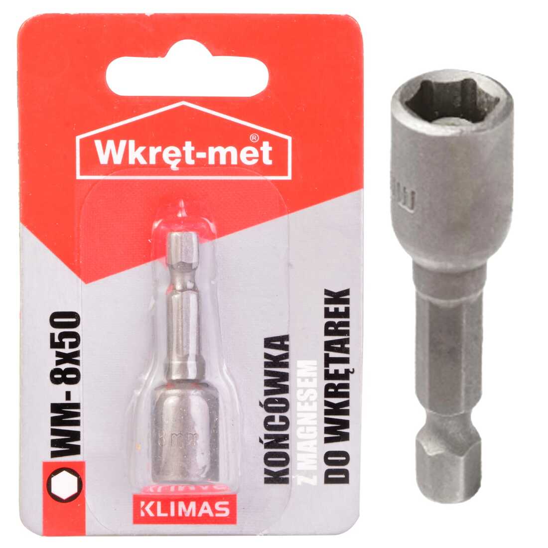 

Końcówka magnetyczna sześciokątna farmerów M8x50